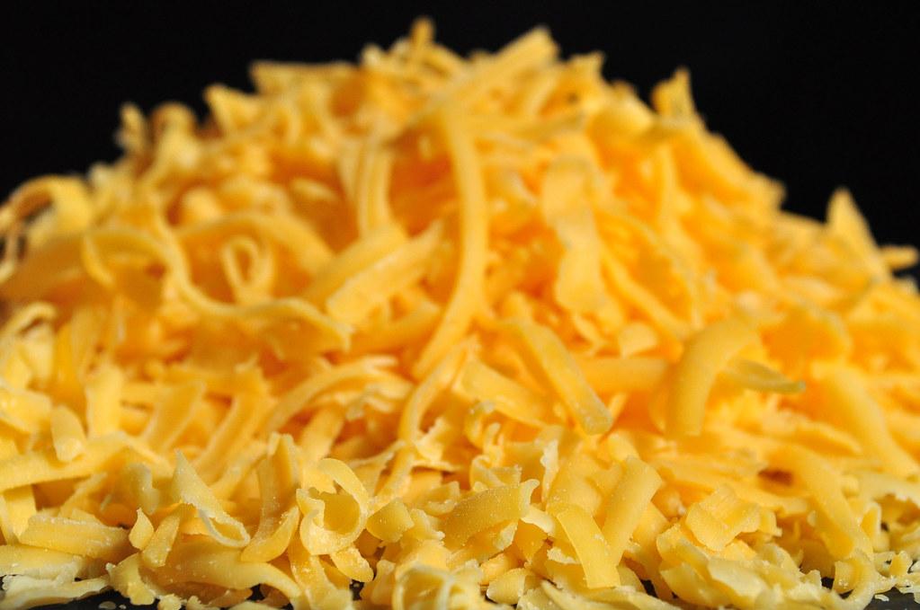 Cheese! | This is delicious shredded mild cheddar, fresh fro… | Flickr