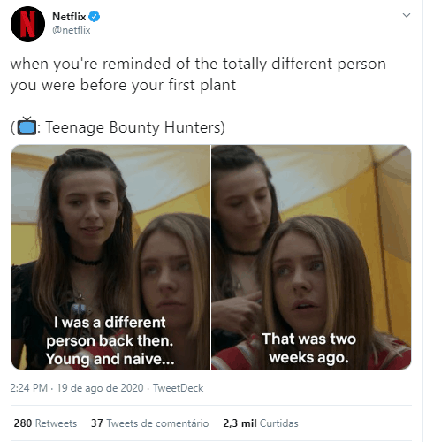 Netflix sur Twitter