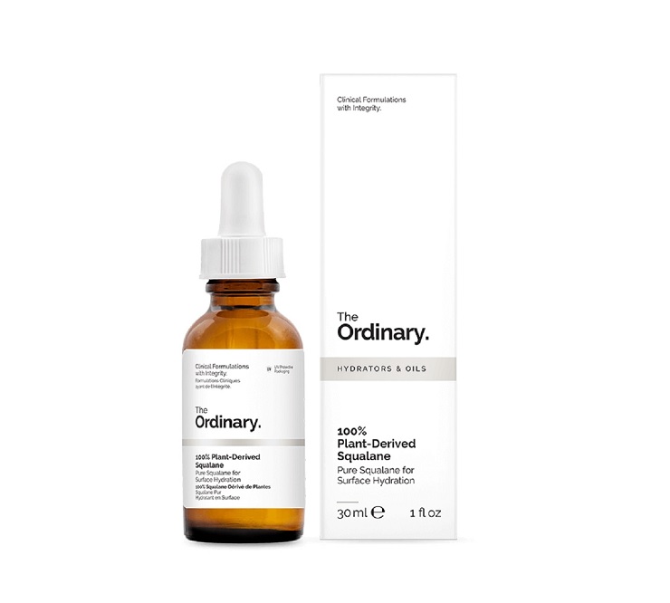 The Ordinary 100% Plant-Derived Squalane, untuk kulit berminyak dan berjerawat. (Foto: The Ordinary)