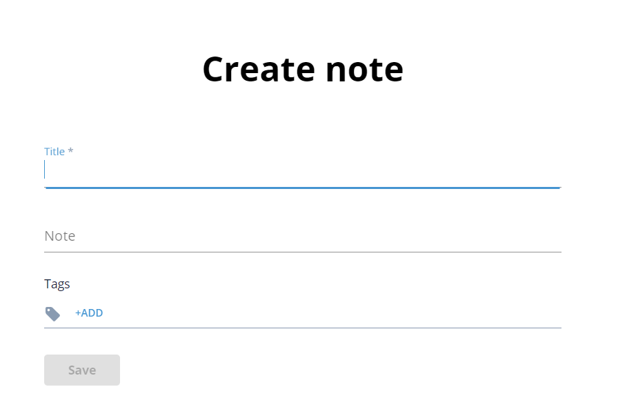 creating secure notes in a password manager