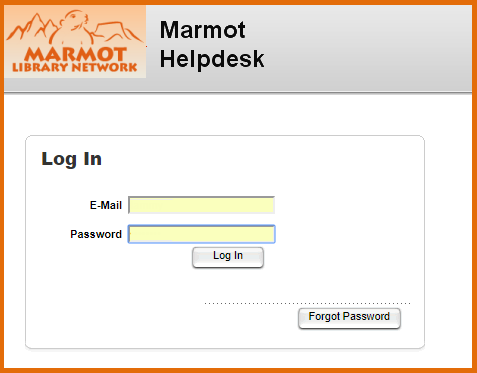 It Services Updating A Marmot Helpdesk Ticket Marmot Library