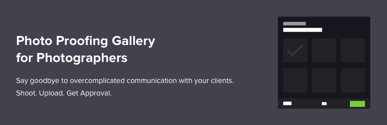 Galeria de provas de fotos Picu WordPress