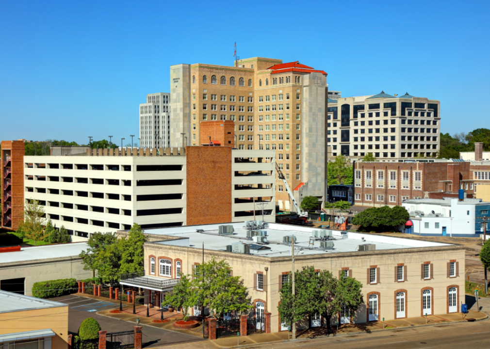 Jackson, Mississippi skyline.