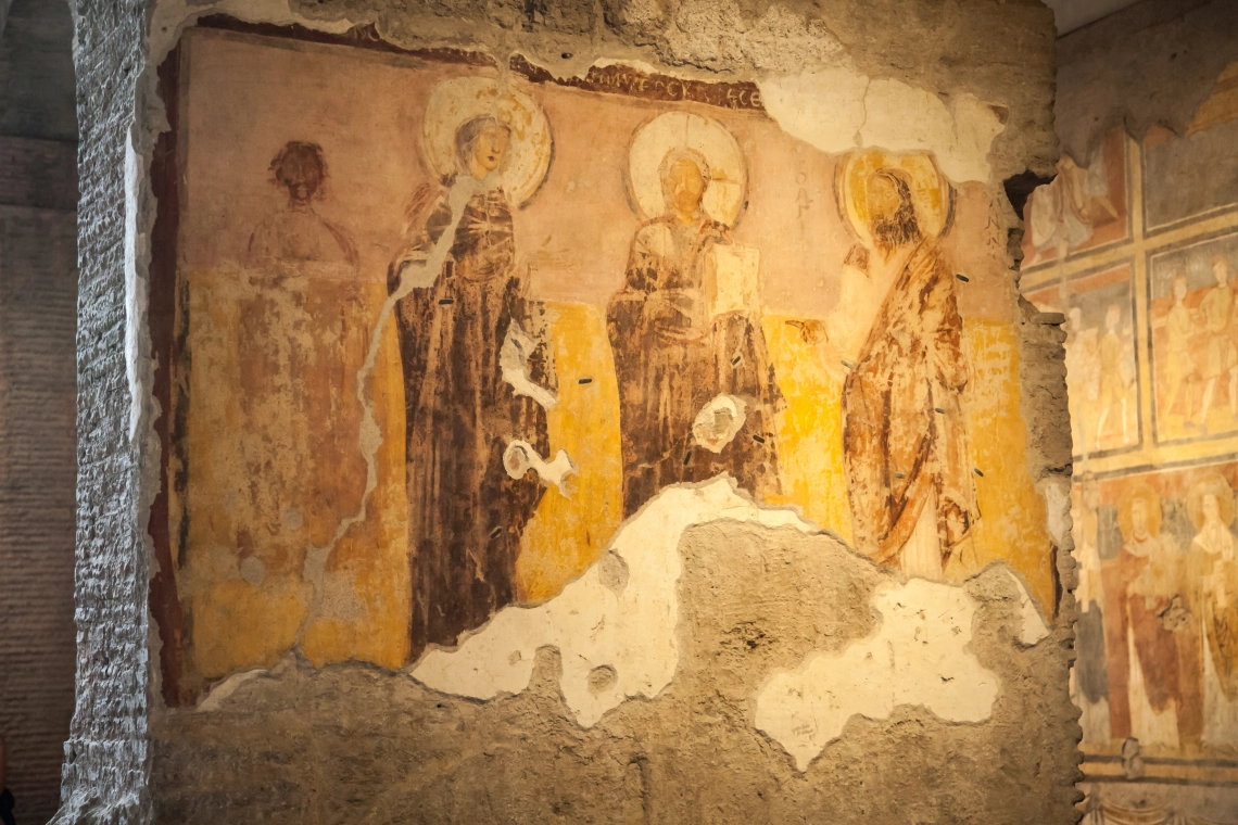 “Nhà nguyện Sistine thuộc thời kỳ Trung cổ” bị chôn vùi khoảng 1200 năm