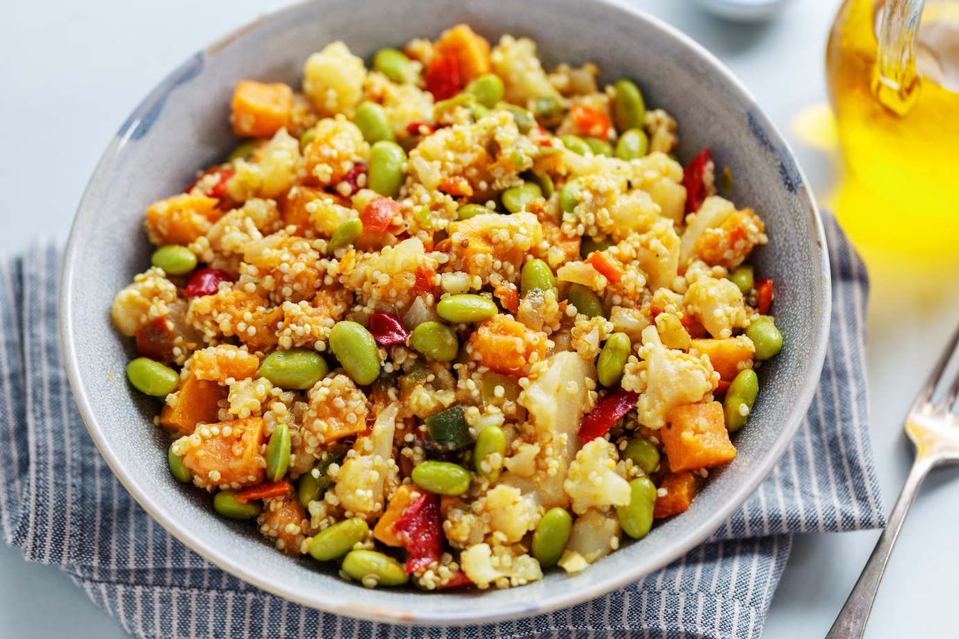 Cuscus cu morcovi și năut