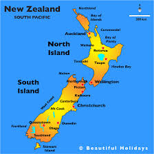Image result for New Zealand map
