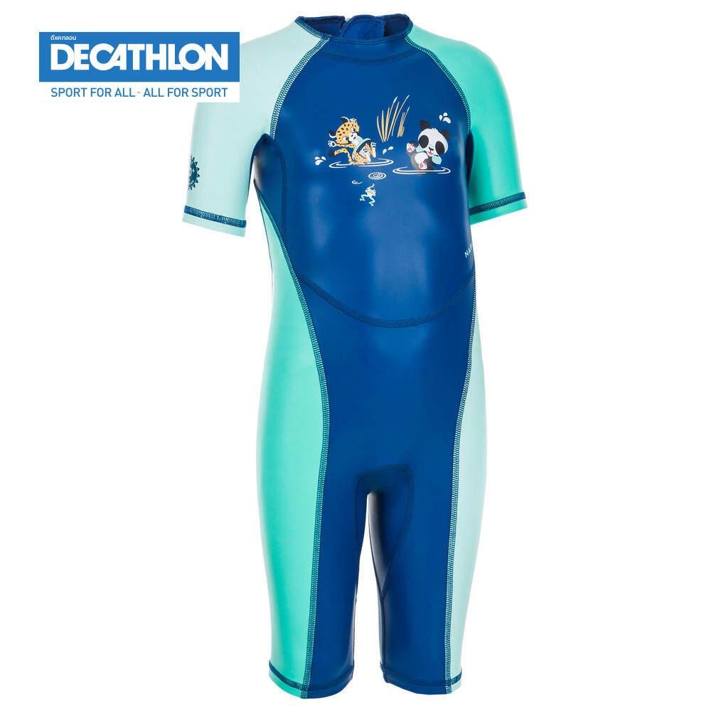 2. NABAIJI By Decathlon เป็นชุดว่ายน้ำรุ่น Baby UV Protection Wetsuit Kloupi 