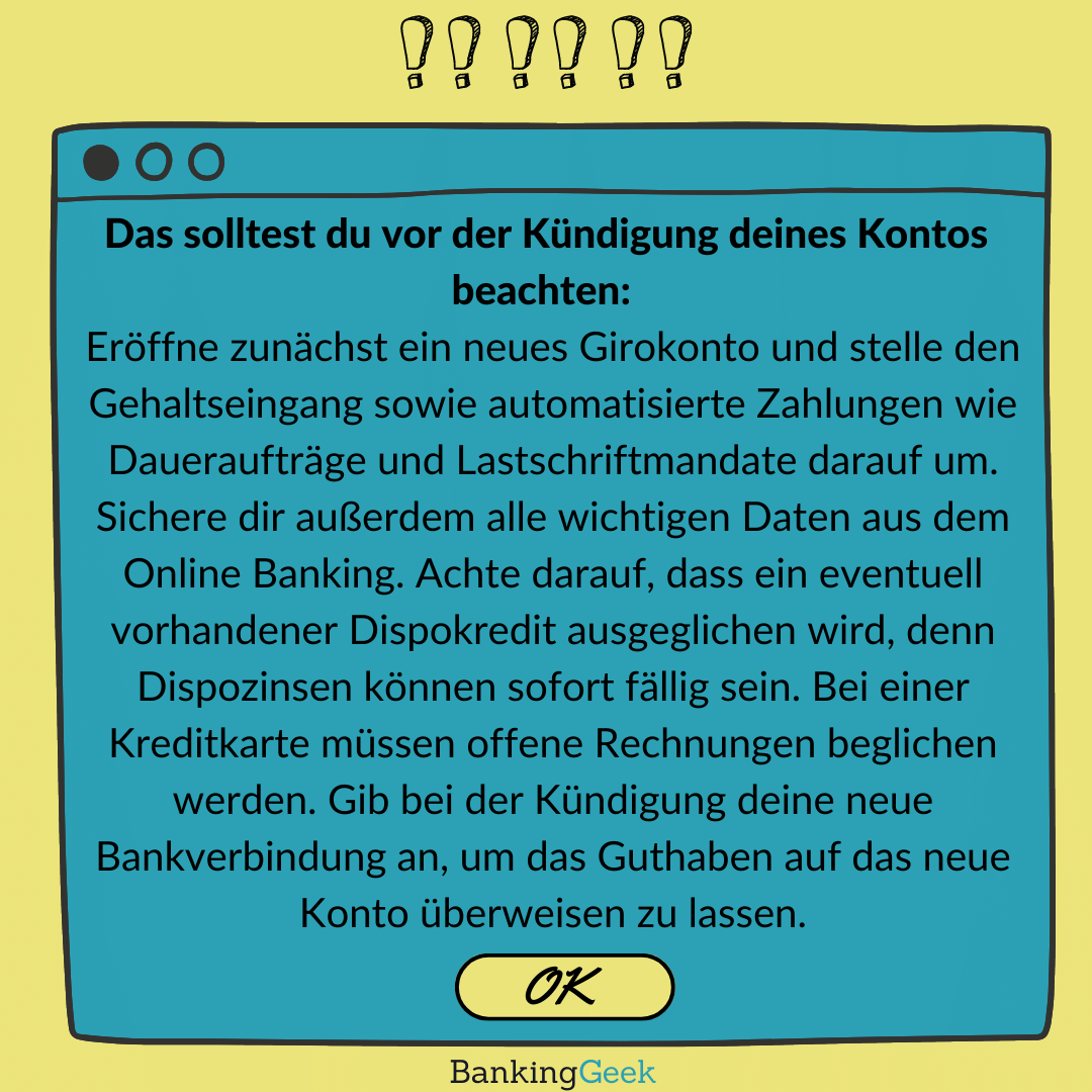 Eine Anleitung, was bei der Kündigung zu beachten ist