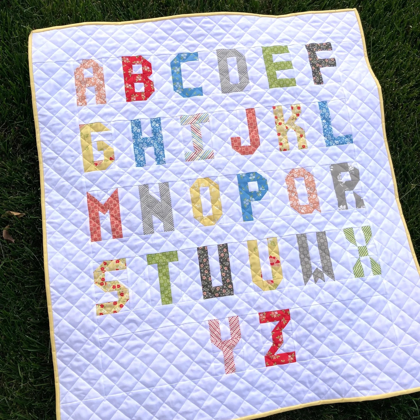 alphabet pattern baby boy quilt patterns