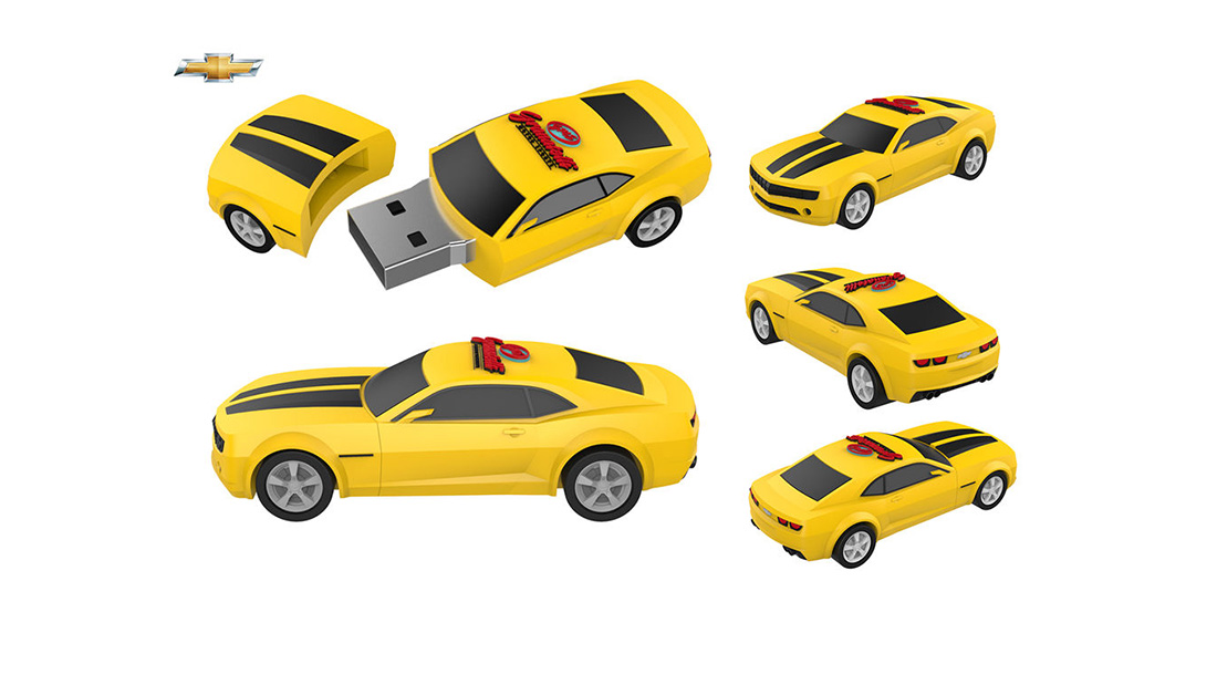 sustainable branded merchandise truck drive pendrive China supplier