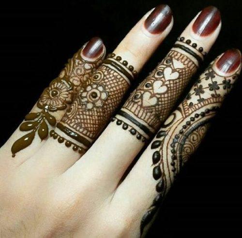 Simple and Beautiful Mehndi Design