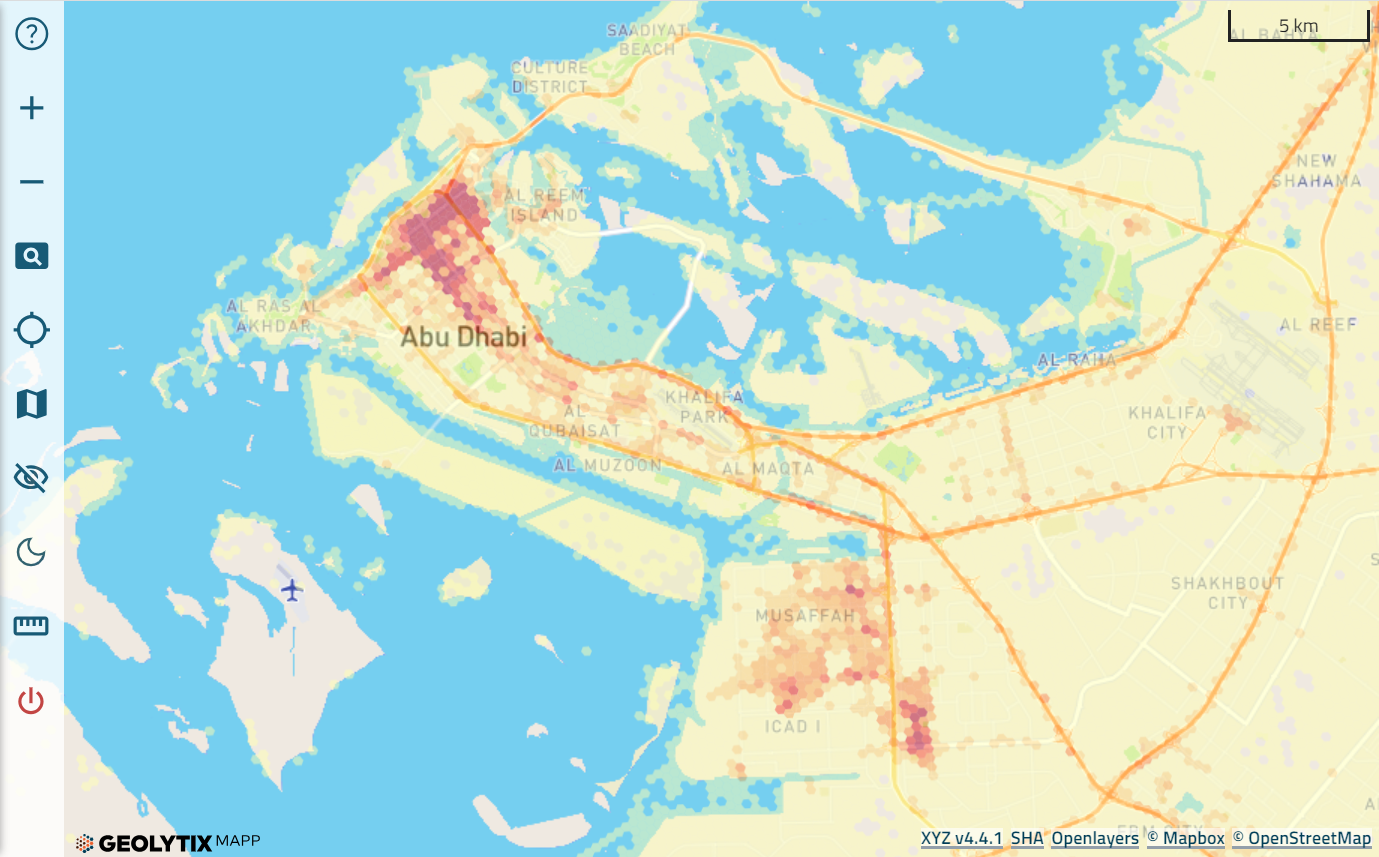 International Busyness Index: Identify Activity Hot Spots across the world