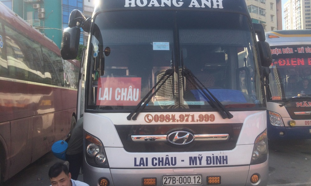 Xe Hoàng Anh từ Hà Nội đi Lai Châu