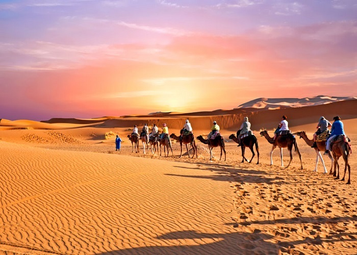 Tour du lịch Abu Dhabi - Sa mạc Safari 