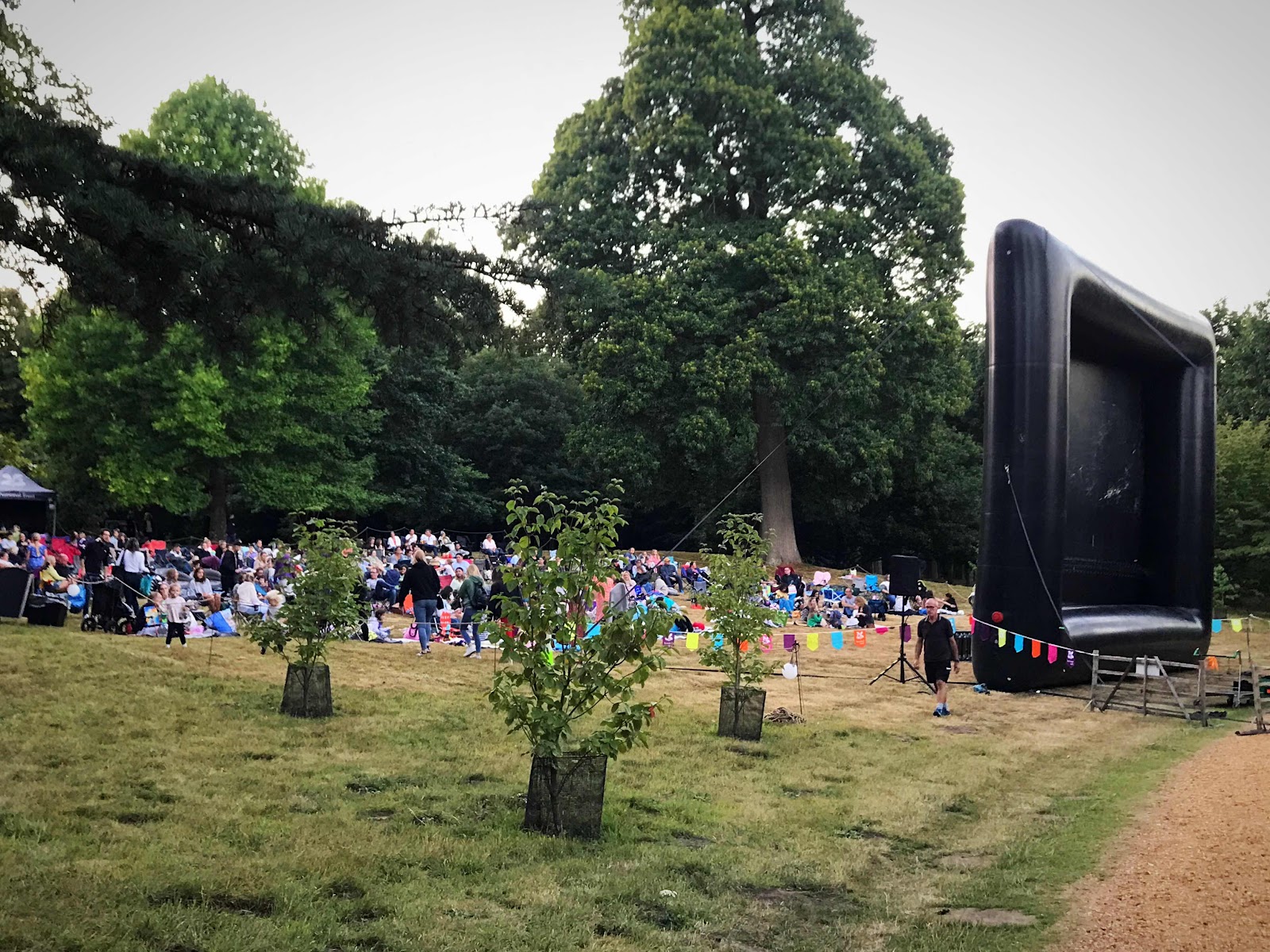 Family Backhouse Open Air Cinema at Petworth House