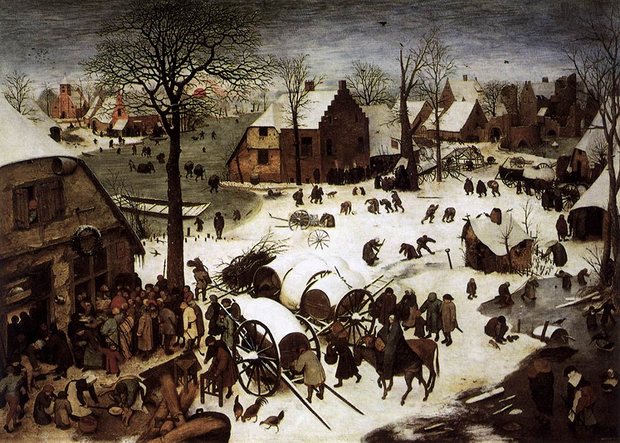 The Census at Bethlehem, Pieter Bruegel the Elder, 1566, Royal Museums of Fine Arts of Belgium, Brussels.jpeg