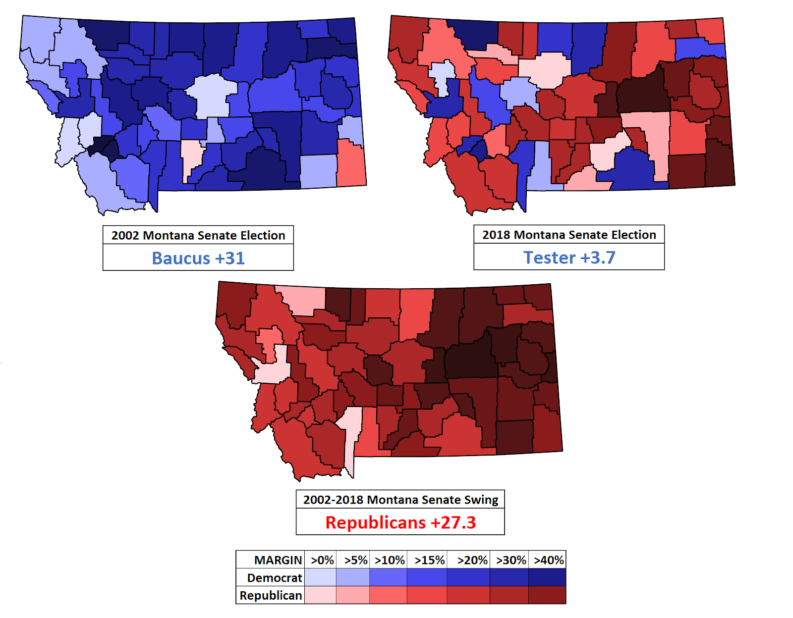 Montana Senate elections in 2008 and 2018.