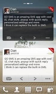 Download GO SMS Pro Widget apk