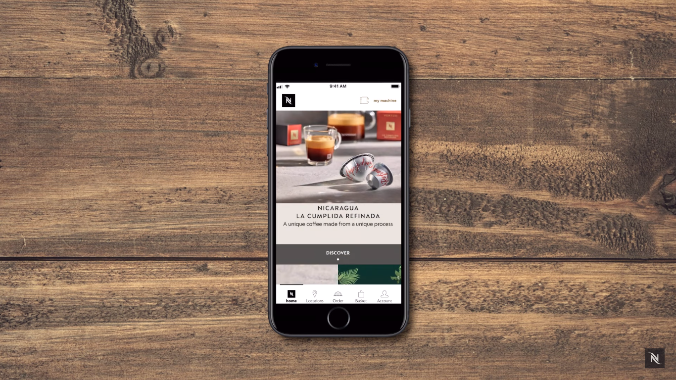 This image showcases the "Nespresso App" feature of the Nespresso Vertuo Creatista Machine, as discussed in our article on "How to Connect Nespresso Vertuo Creatista to Wi-Fi and Bluetooth?"




