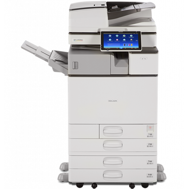 Máy photocopy màu có hỗ trợ khổ giấy lớn