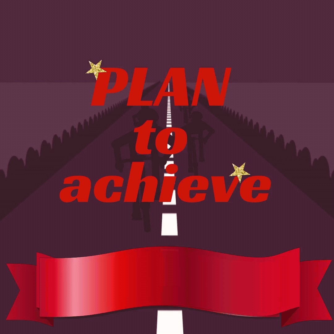 plan to achieve words 