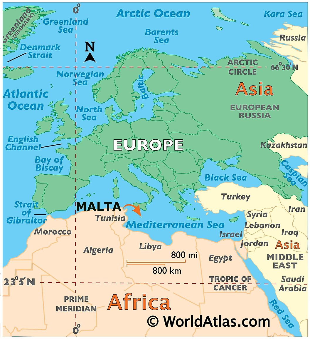 Bản đồ Malta - Những đặc điểm tổng quan 3