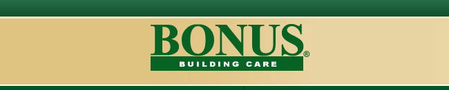 Bonus Building Care Company Logo