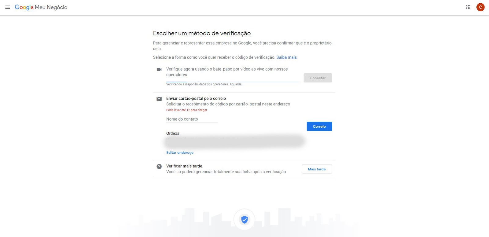 configurar google my business