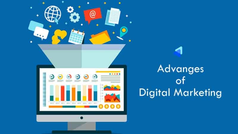 advantages and disadvantages of digital marketing