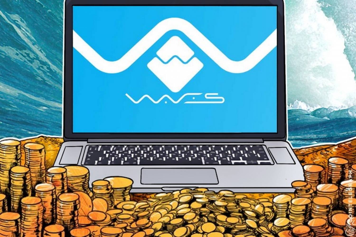 Waves token platform and coins