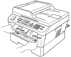 the manual feed paper guides