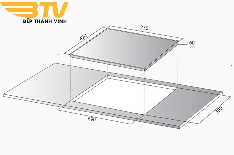 Bếp từ Kocher DI-688