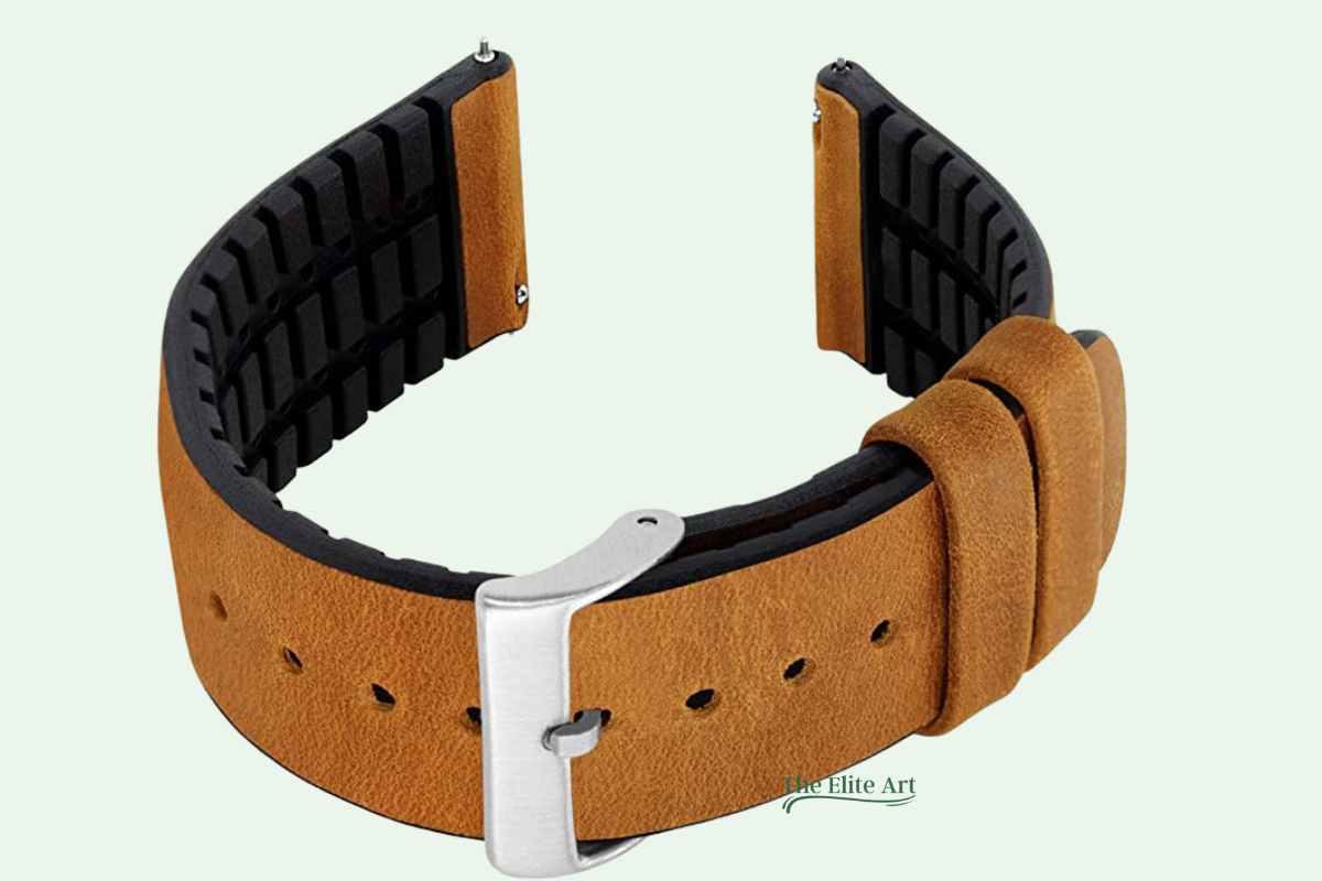 Hybrid strap - types of Leather Watch Straps