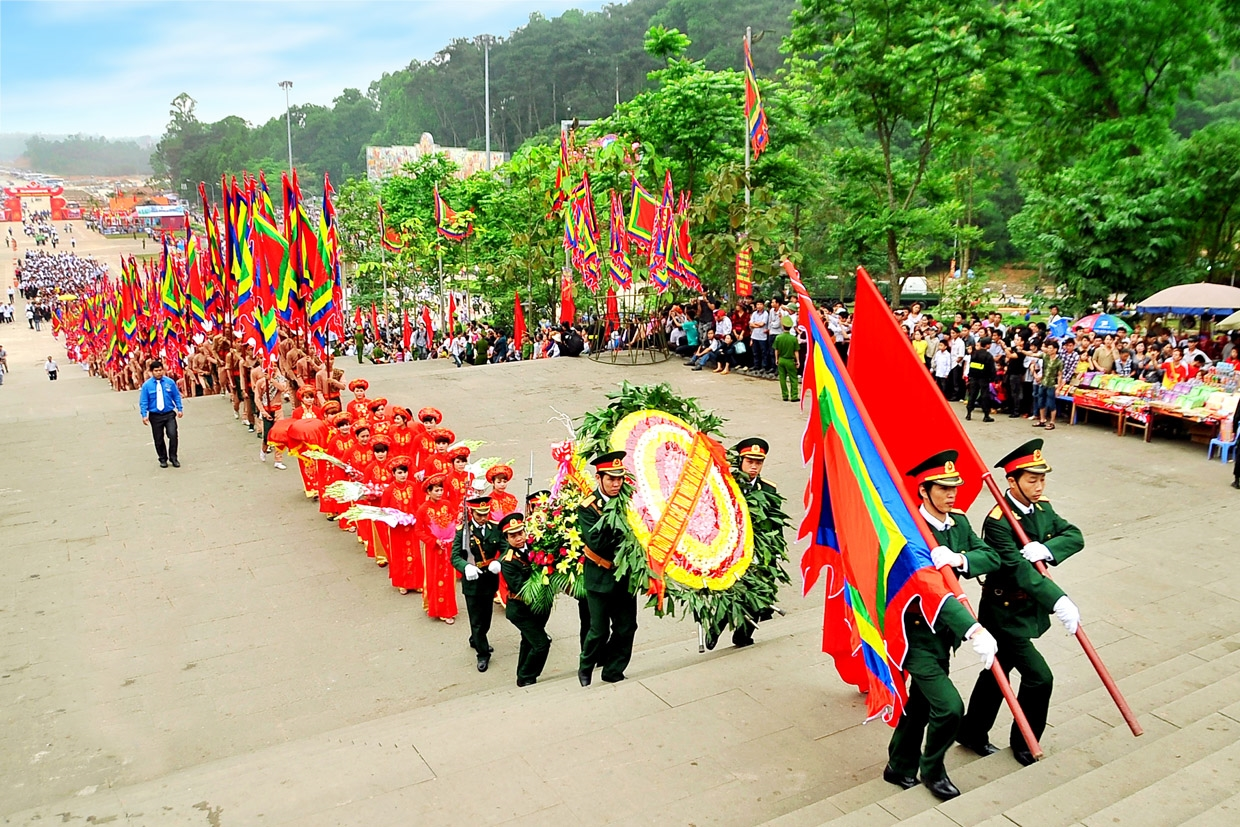 Thời gian diễn ra Lễ hội Đền Hùng