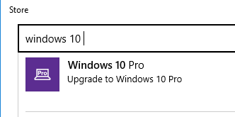 Windows 10 Pro Link