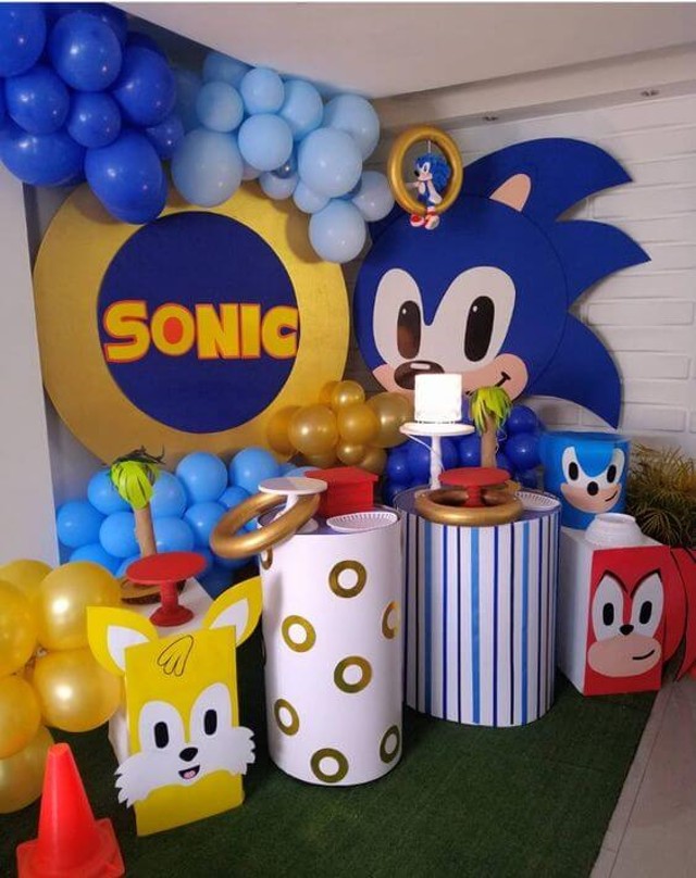 decoração sonic