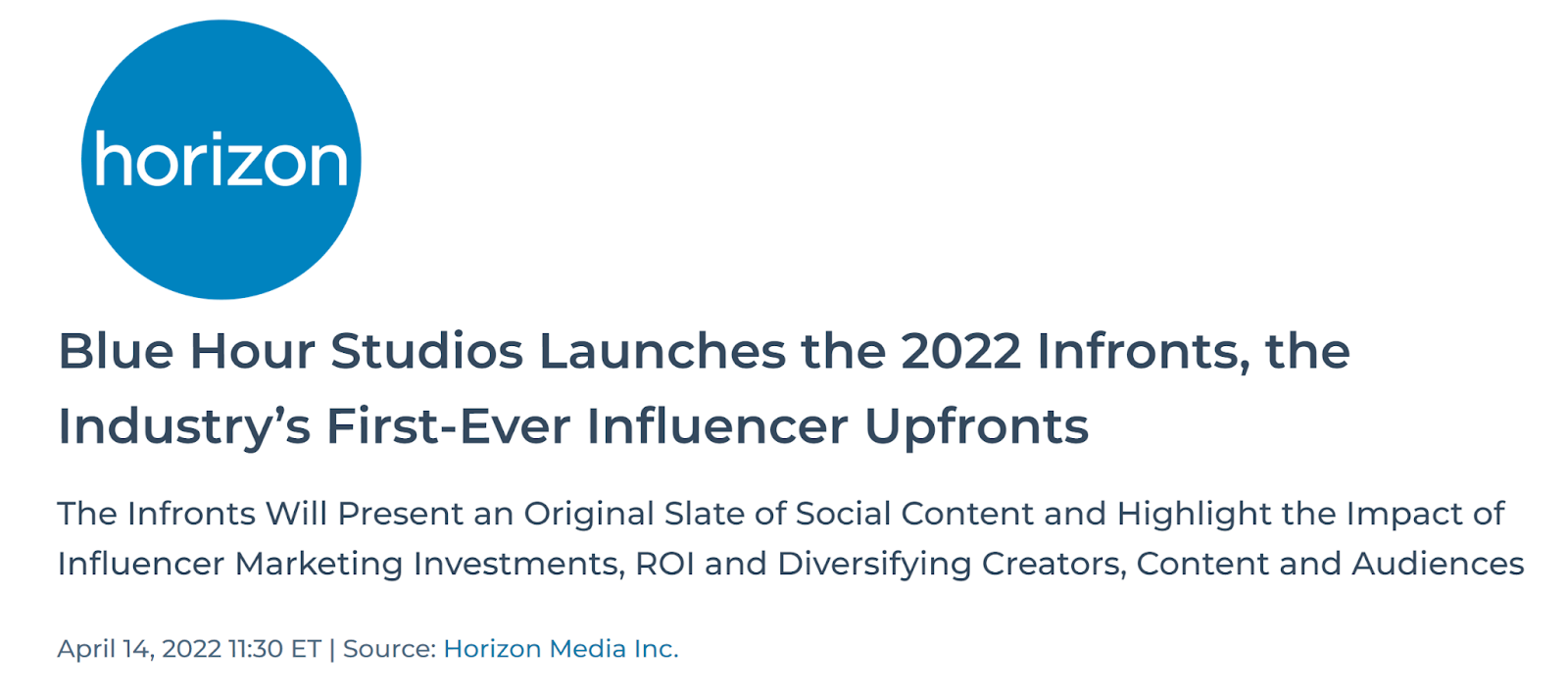 Alex LeBron & Monika Ratner of Blue Hour Studios on Infronts & Influencer Marketing Myths