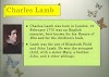 Dream Children ~ Charles Lamb