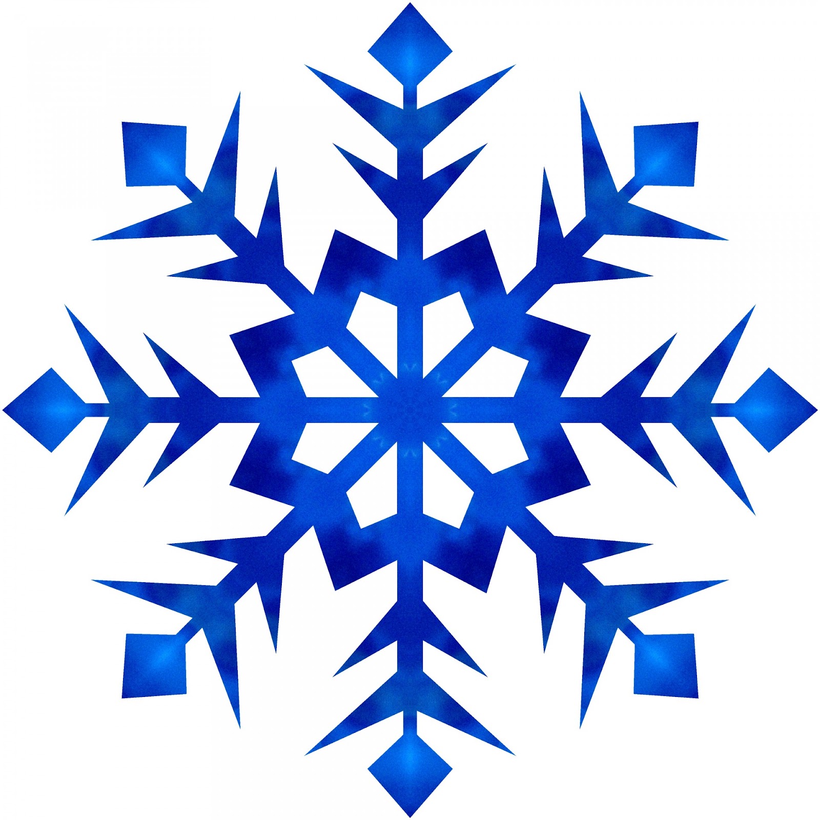 Blue Drop Snowflake Free Stock Photo - Public Domain Pictures