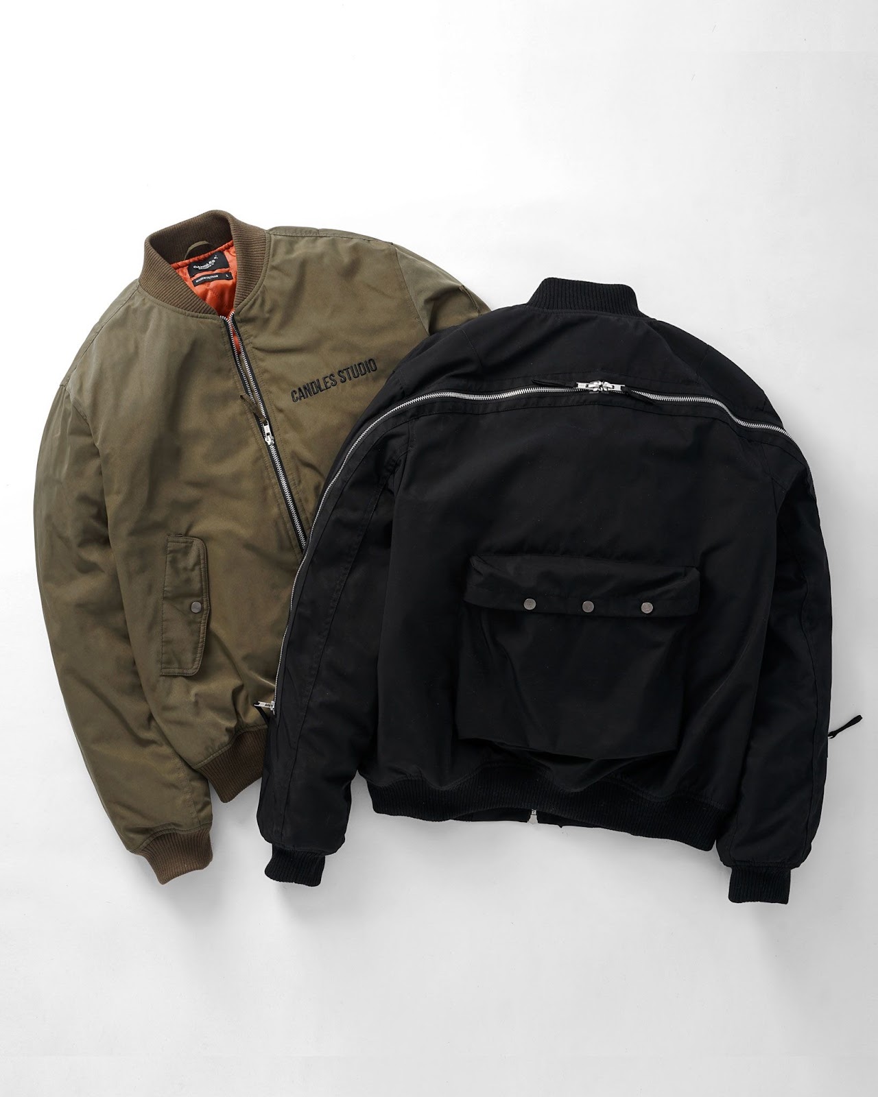 Candles Backzip Bomber Jacket