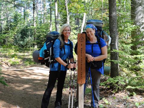 hiking Pictured Rocks in Michigan. with a great group of women