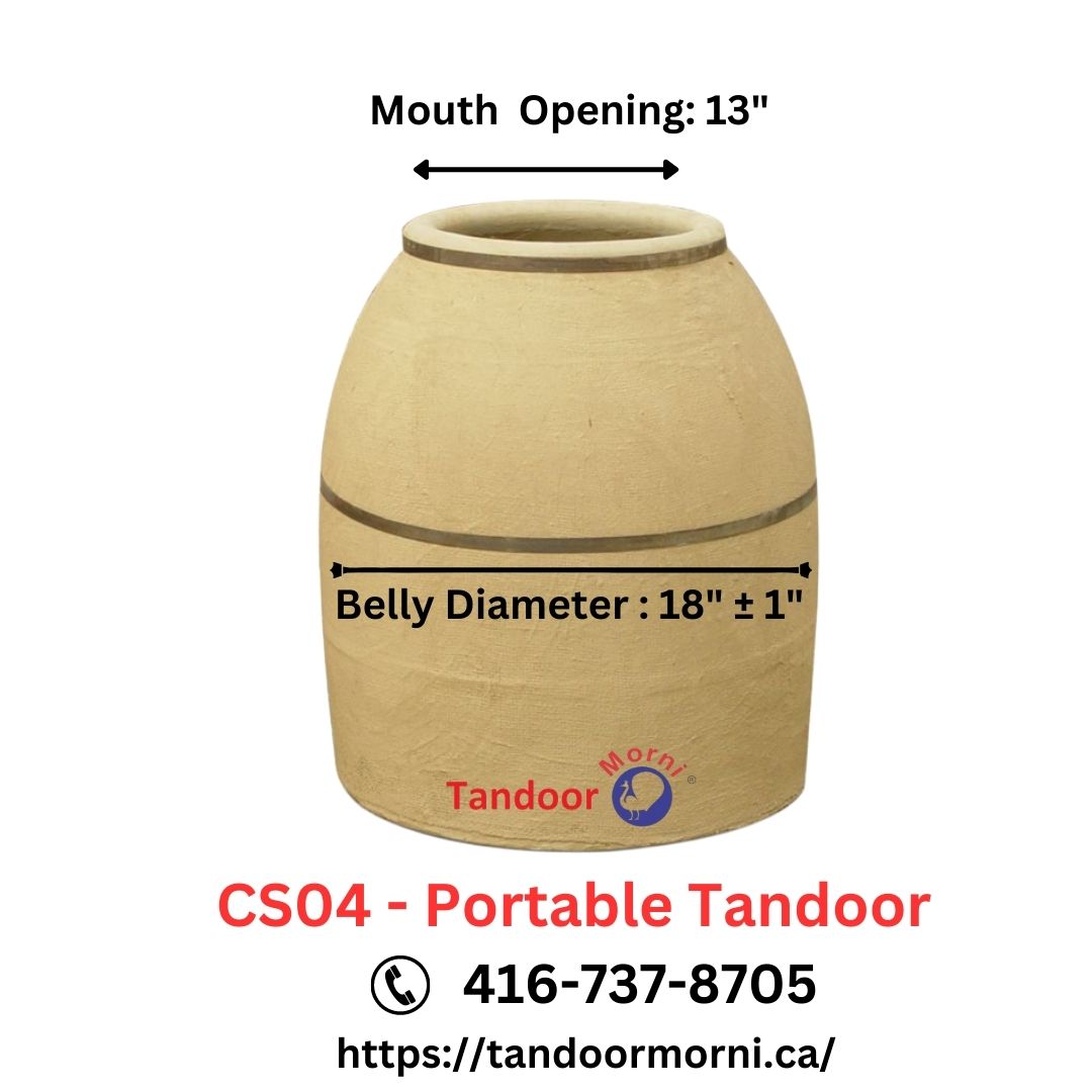 clay pot of cs04 portable tandoor