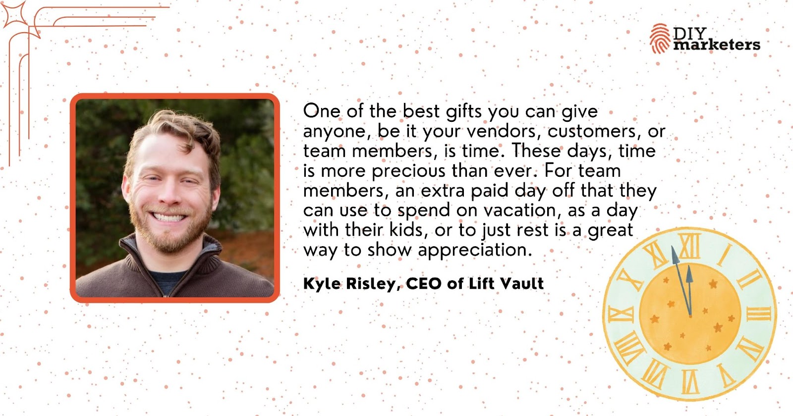 Kyle Risley business gift ideas for the holidays