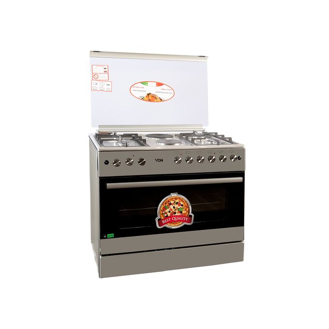 Von Hotpoint 4 Gas and 2 Electric Oven and Grill