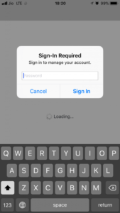 Sign IN with Apple ID