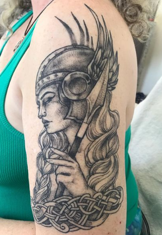 The Warrior Freya The Charming Goddess Tattoos