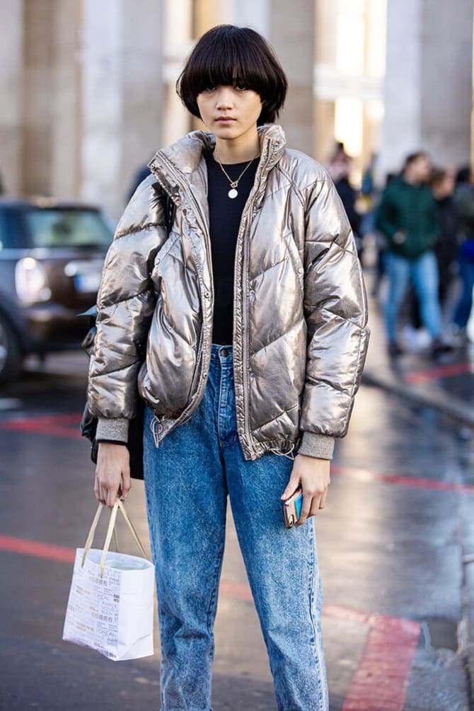 The most fashionable images with a bomber jacket for the season 2021-2022 6