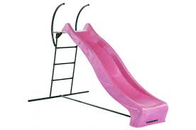 High Slide “Tsuri” And Ladder Free Standing Kit With Water Feature PINK |  sdr.com.ec