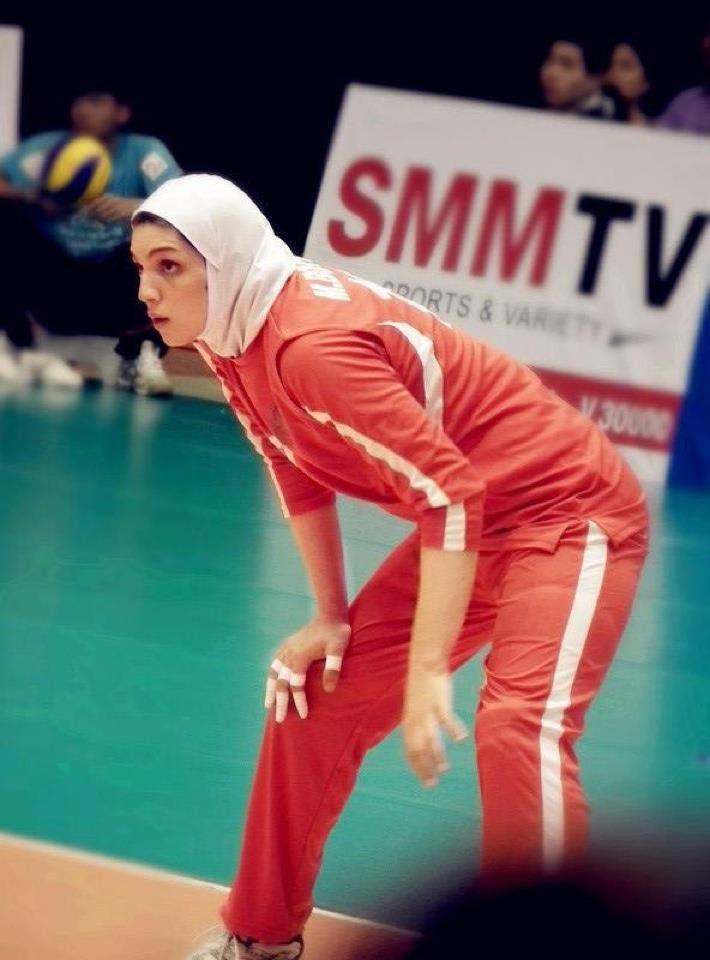เมเดห์ บอร์ฮานี (Maedeh Borhani) นักวอลเลย์บอลสาวที่ต้องการพาทีมไปสู่ระดับเอเชีย 3