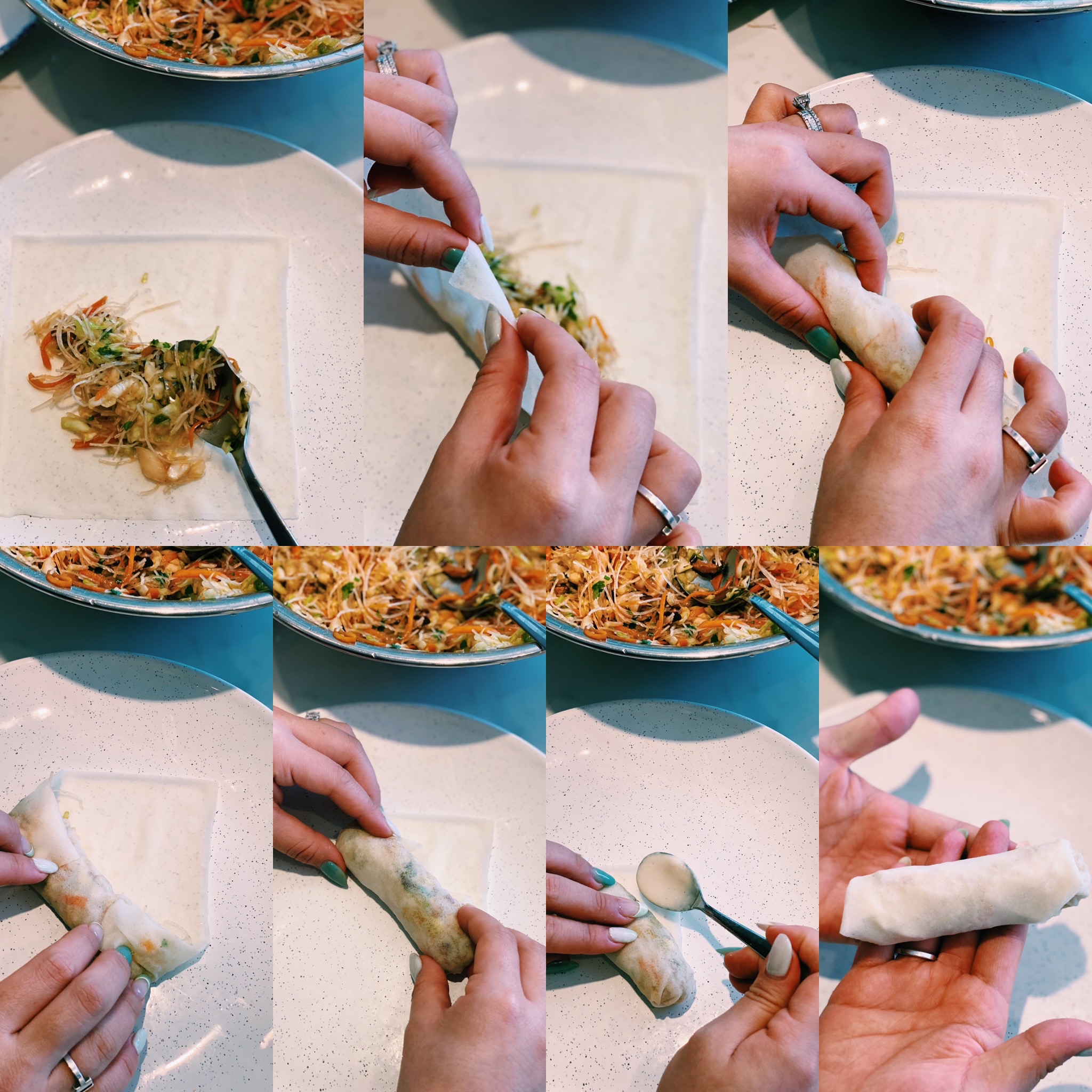 Vegetable Spring Rolls - The Cooking Collective